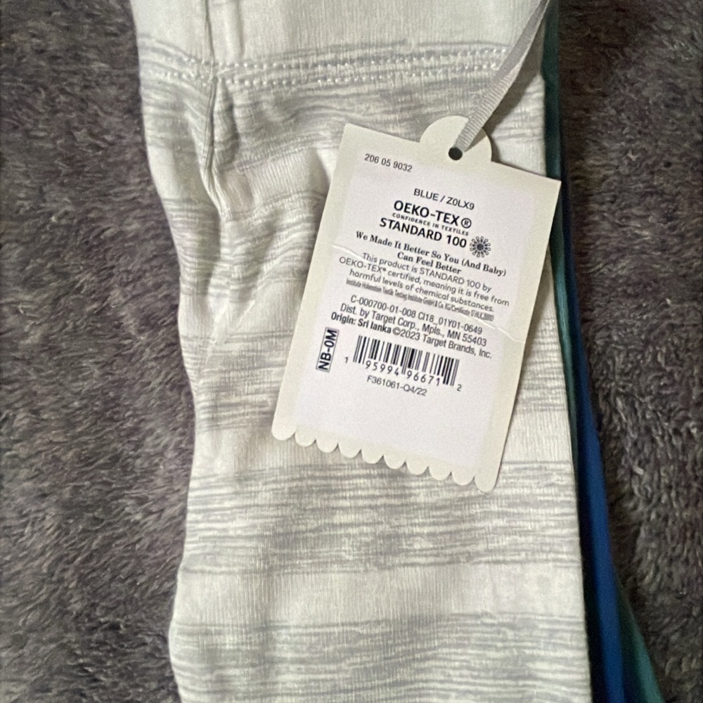 Cloud Island Kids Leggings - Blue, Teal, Cream z
Size NB - Picture 2 of 2